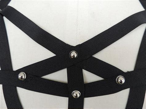 gothic underwear super sexy lingerie underwear sling sling star rivet punk clothes harness