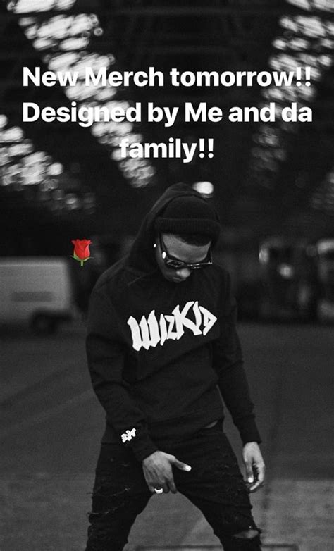 Check Out Photos Of Wizkid In The New Starboy Merch