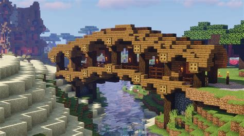Minecraft Cave Bridge