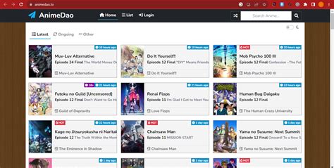 Animedao Find New Movies And Show Anime To Watch