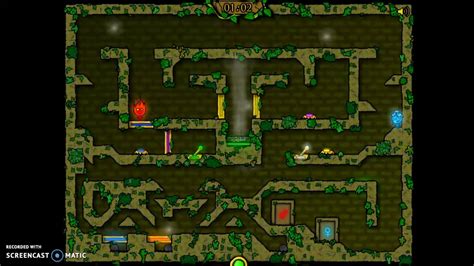 Fireboy And Watergirl Forest Temple Level Youtube