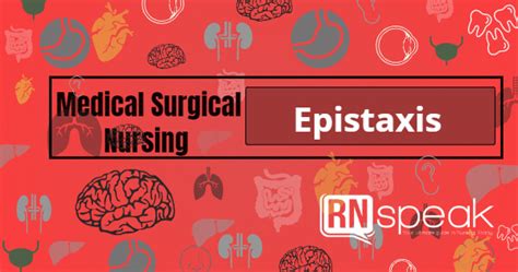 Epistaxis Nursing Management