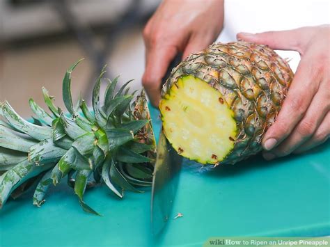 How To Ripen An Unripe Pineapple 10 Steps With Pictures