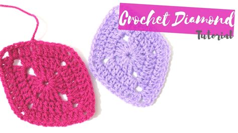 Crochet How To Crochet A Diamond Bella Coco Youtube