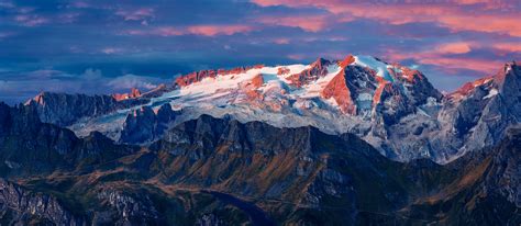 Hd wallpapers and background images. Marmolada Glacier In Italy 8k, HD Nature, 4k Wallpapers ...