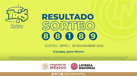 Resultados Lotería Tris Extra Hoy Ganadores Y Números Premiados 29 De Noviembre As México