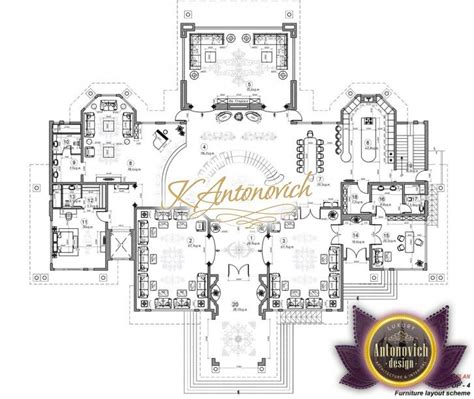 Luxury House Plan Abu Dhabi 31