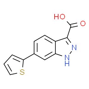 Thiophen Yl H Indazole Carboxylic Acid CAS J W