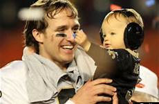 brees drew bowl super win baylen son superbowl