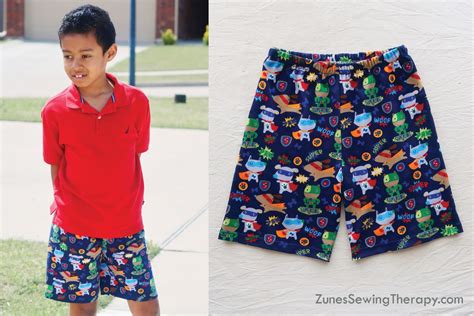 Kids Shorts With Free Sewing Pattern And Tutorial Zunes Sewing Therapy