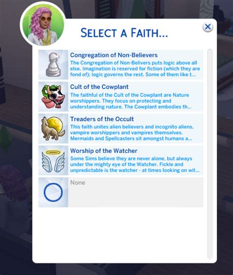 Mod Rambunctious Religions Sims 4 Lumpinou Sims Sims 4 Sims
