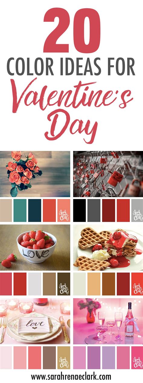 20 Color Palettes For Valentines Day Color Schemes For Valentines