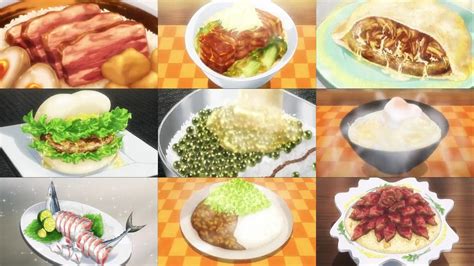 3 X 3 Dishes Food Wars Season 3 Ed Images Anime Screencaps