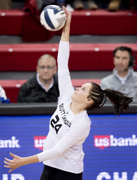 State Volleyball Skutt Continues Its Dominance With Class B Three Peat