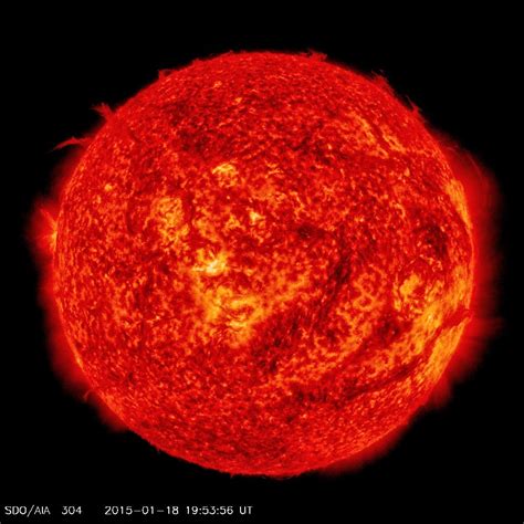 Astronomia El Sol Hoy 18 01 2015