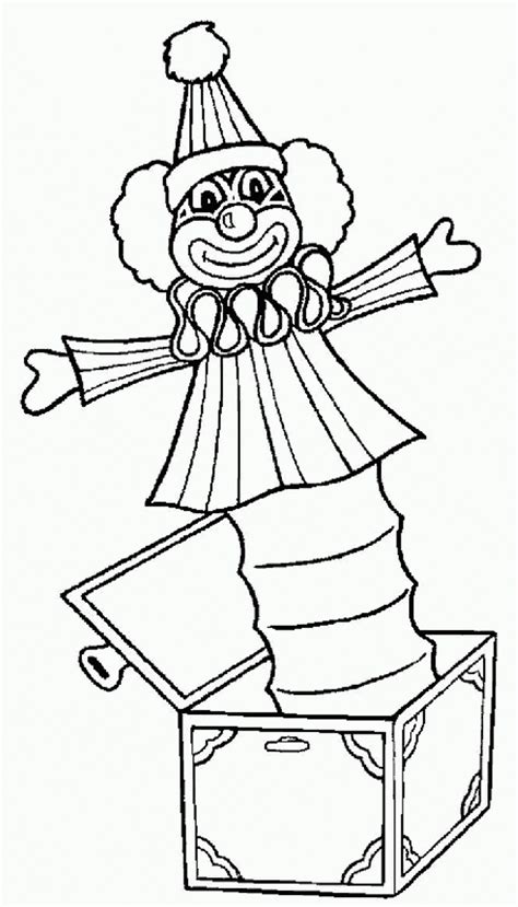 This fun circus coloring page features a clown in a silly clown car under a circus tent. Clown Coloring Pages