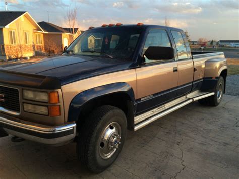 We analyze millions of used cars daily. 1994 GMC K3500 dually truck - 454 Stroked to a 496 for ...