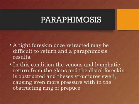 Phimosis And Paraphimosis