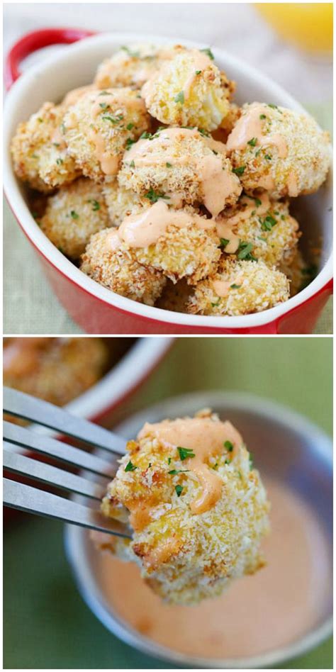 This is how we make learn how to make bread crumbs from scratch for use in your favorite dishes like meatballs depending on how much bread you have and how powerful your food processor, blender or grinder. Parmesan Baked Cauliflower - crispy, healthy cauliflower ...