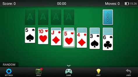 Screenshot Image Solitaire Card Game Patience Card Game Solitaire Cards