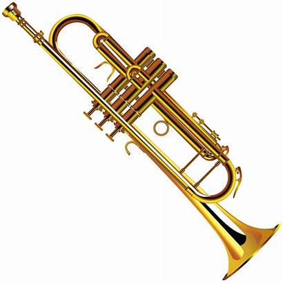 Trumpet Clipart Instruments Band Clip Musical Playing