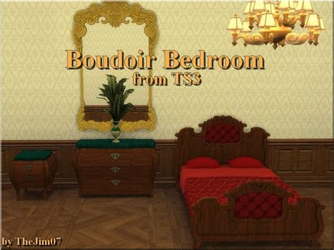 Sims 4 Ccs The Best Boudoir Bedroom From Ts3 By Thejim07