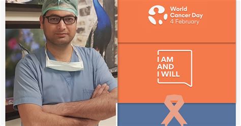 Dr Saurabh Gupta Oncologist World Cancer Day