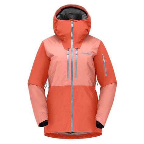 Norrona Womens Lofoten Gore Tex Thermo100 Ski Jacket Powder7