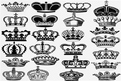 Download Crown Silhouette SVG DXF PNG EPS (Graphic) by ...