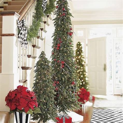 Slim Christmas Trees Holiday Decorating In Small Spaces Christmas