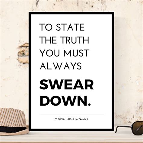 Minimalist Manchester Wall Art Quote Print Poster A4 A3 - Etsy UK