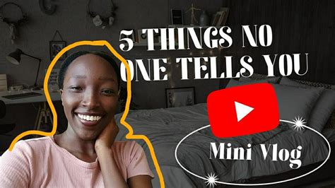 5 Things No One Tells You About Having A Youtube Channel Morning Vlog