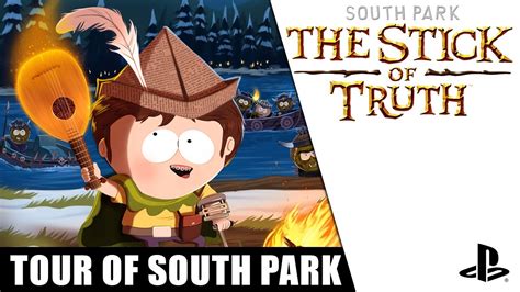 South Park The Stick Of Truth A Tour Of South Park Ps3 Gameplay