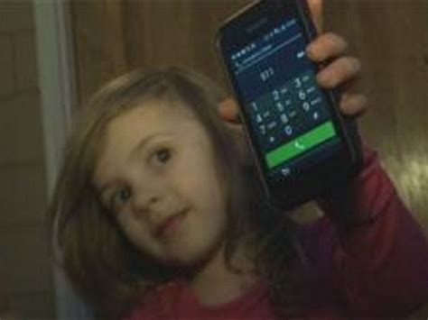 3 Year Old Girl Saves Fathers Life By Dialing 911