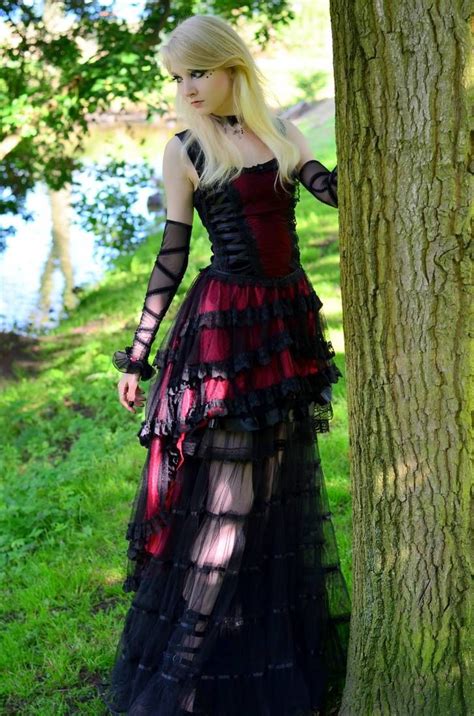 Romantic Goth Stock By Mariaamanda Romantic Goth Gothic Outfits