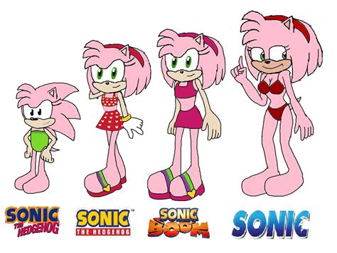 All Grow Up Amy Rose Swimsuit And Bikini Amy Rose Sonic Fan Art Sonic Funny