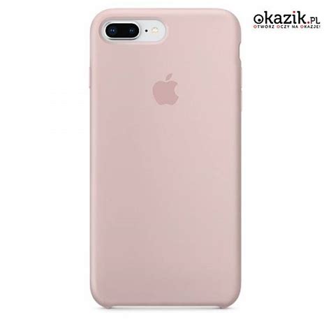 Apple Iphone 8 Plus 7 Plus Silicone Case Pink Sand