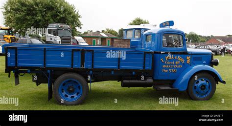 Vintage Bedford Truck England Uk Stock Photo Alamy