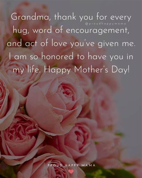 85 Heartfelt Mothers Day Quotes For Grandma Shell Love