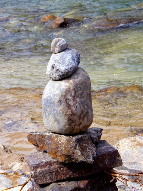 Free Images Sea Rock Shore Pond France Stream Balance Material