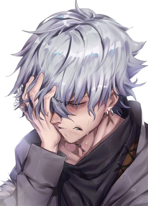 Anime Boy Crying Sad Anime Wallpapers Wallpaper Anime