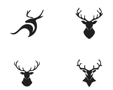 Deer Vector Icon Illustration Design 595957 Vector Art At Vecteezy