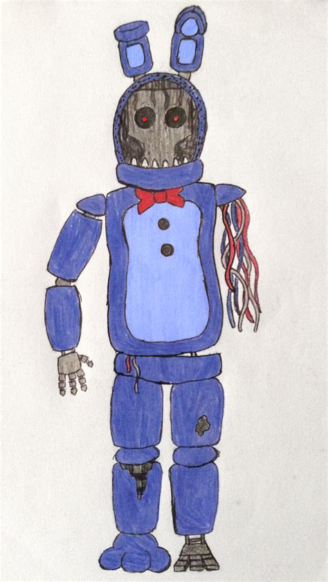 Withered Bonnie By Crazycreeper529 On Deviantart