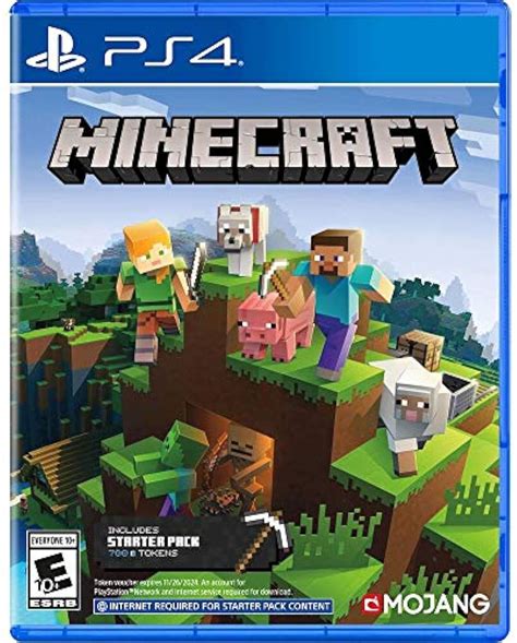 Minecraft Starter Collection For Playstation 4 Ps4 Ps5