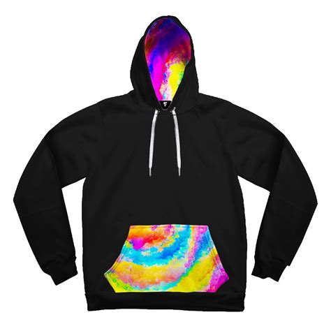 colorstorm contrast unisex hoodie electro threads