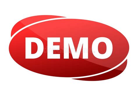 Demo Red Sign Stock Vector Illustration Of Demonstration 92101502