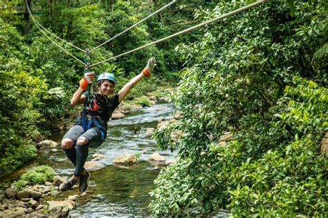 rainforest canopy and zipline adventure zipline costa rica