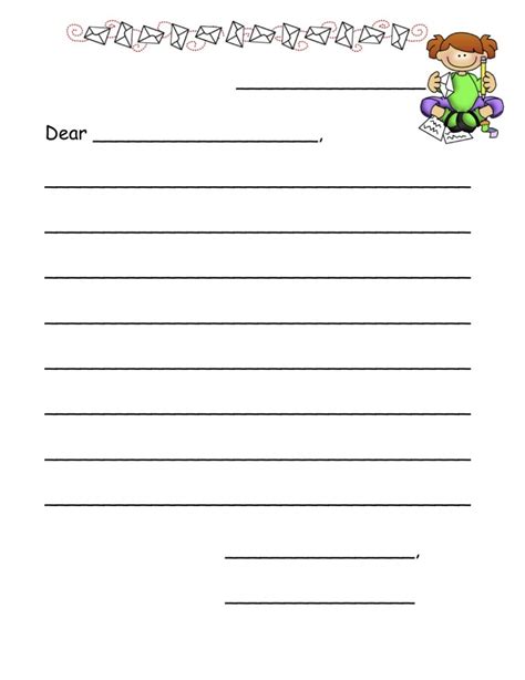 Lined Paper For Kids Activity Shelter