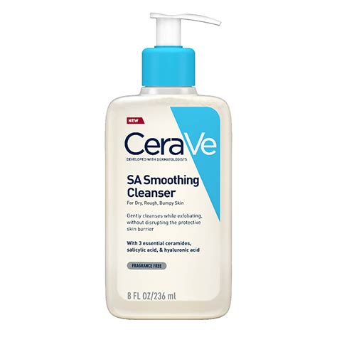 I was first afraid that it's gonna be harsh on my combination skin, but it was pretty good leaving my skin clean and not dry or tight. CeraVe SA Smoothing Cleanser 236mls | Skinora