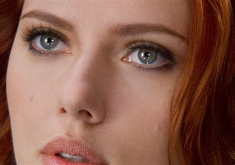 Scarlett Johanssons Black Widow Make Up